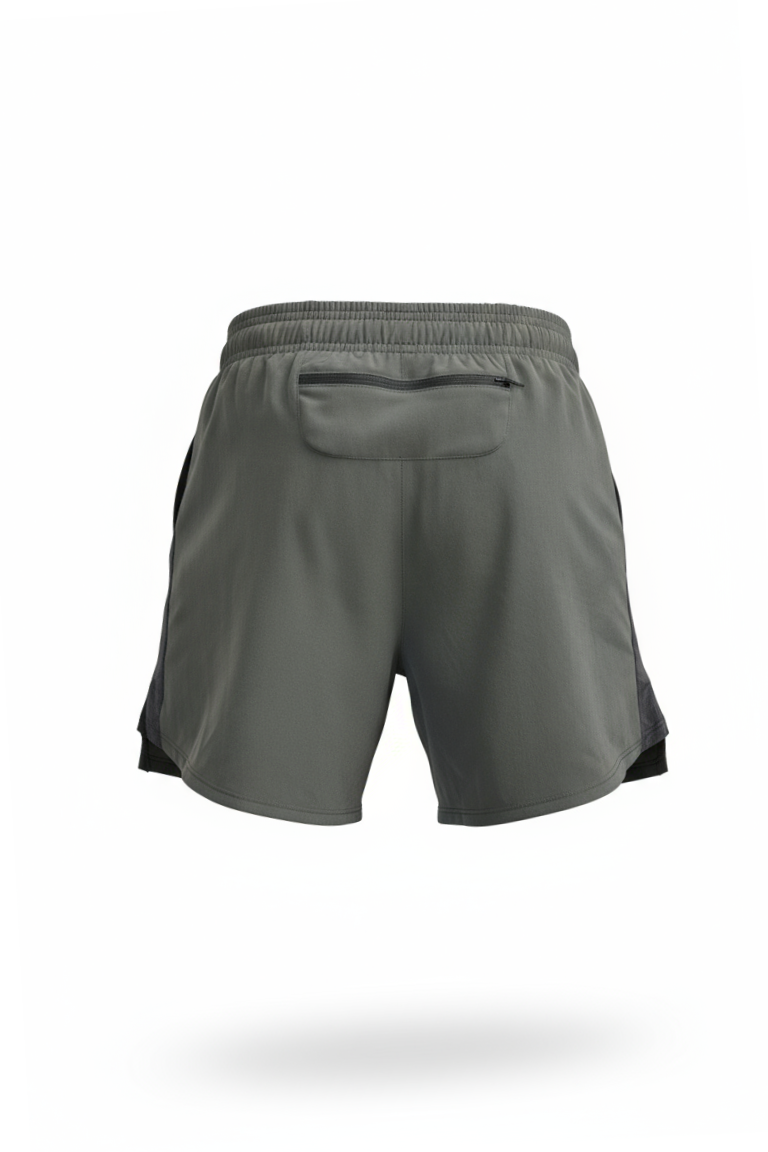 Shorts gris hombre