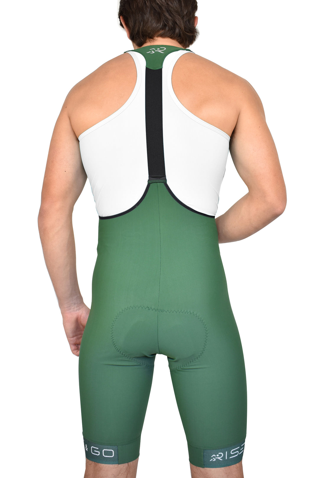 Álla Bib Shorts Hombre - Verde