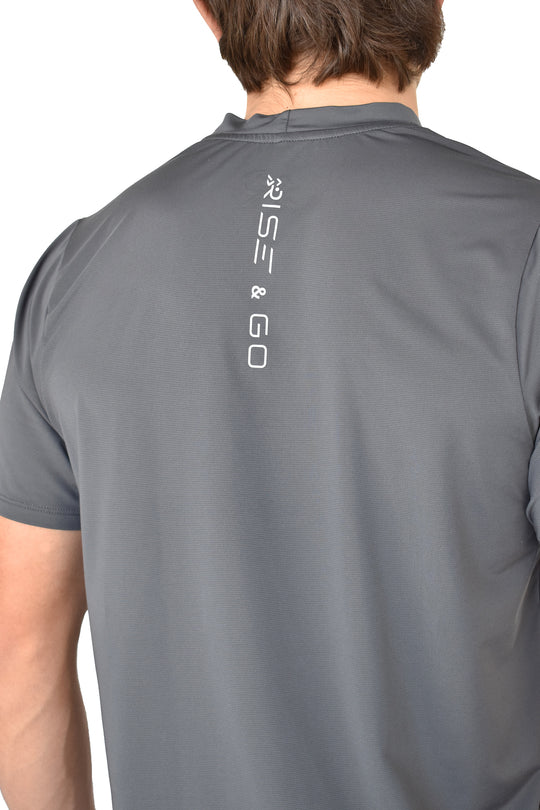 Playera Rise Hombre - Gris