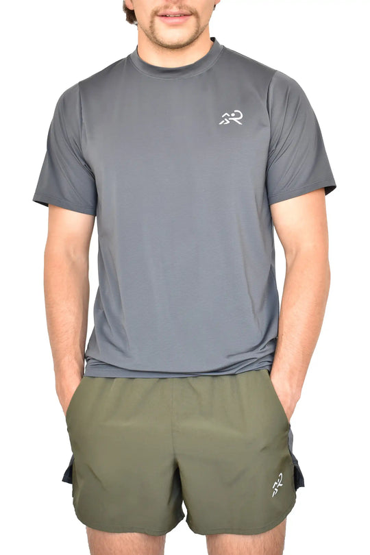 Playera Rise Hombre - Gris