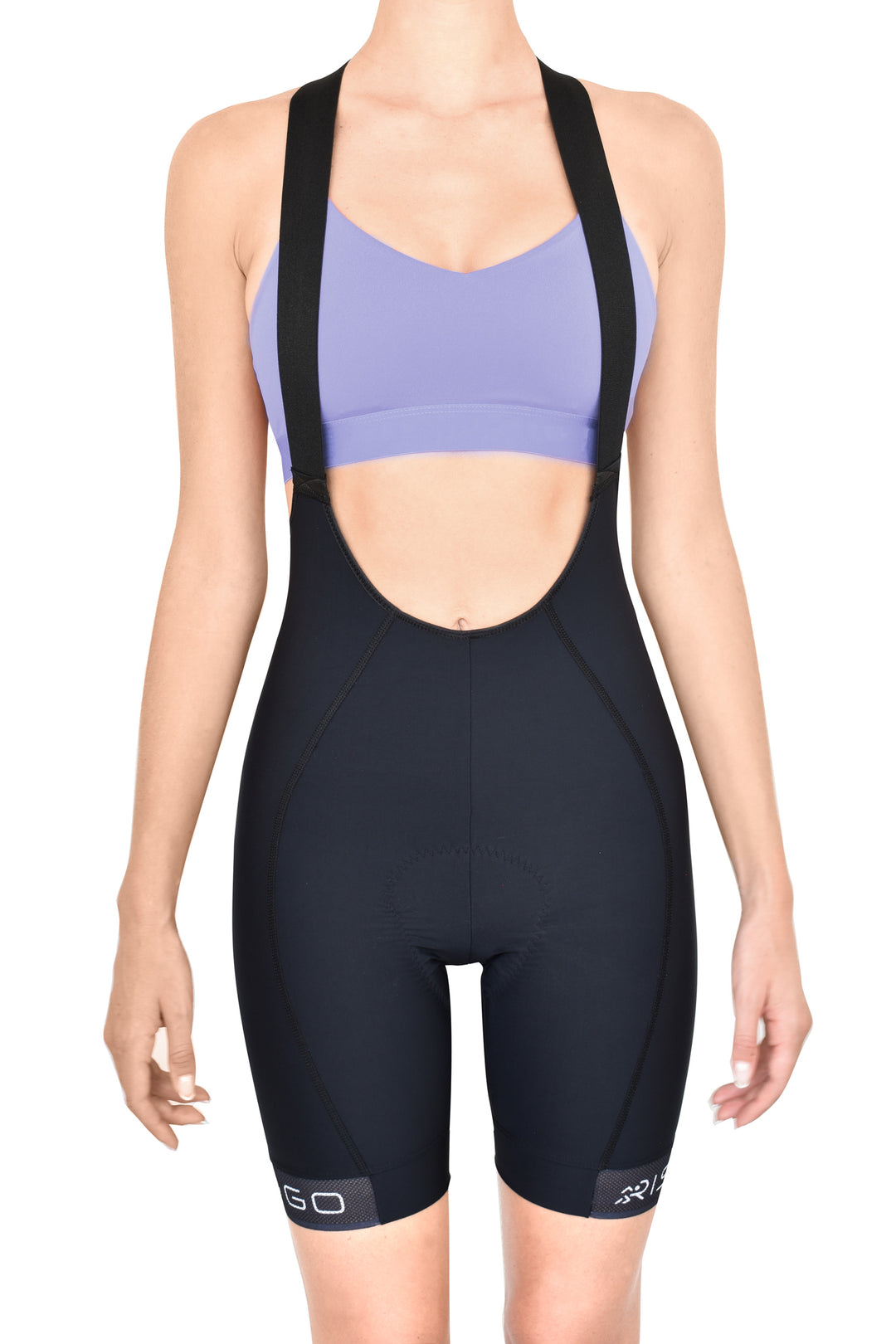 Álla Bib Shorts Mujer - Negro