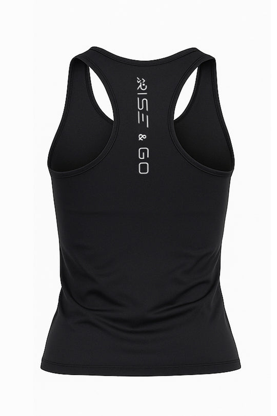 Playera Rise Mujer - Negra