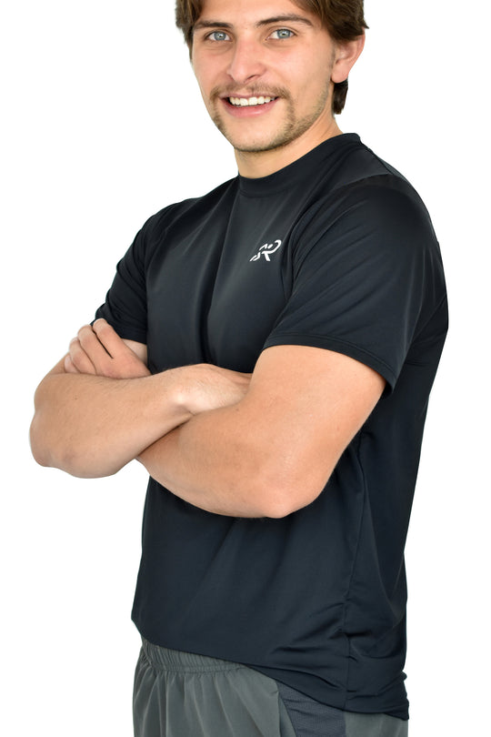 Playera Rise Hombre - Negro