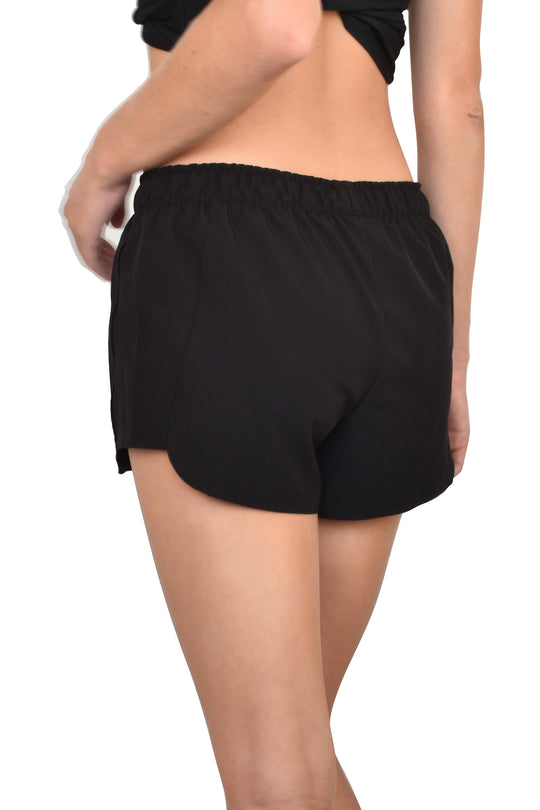 Motion Shorts Mujer - Negro