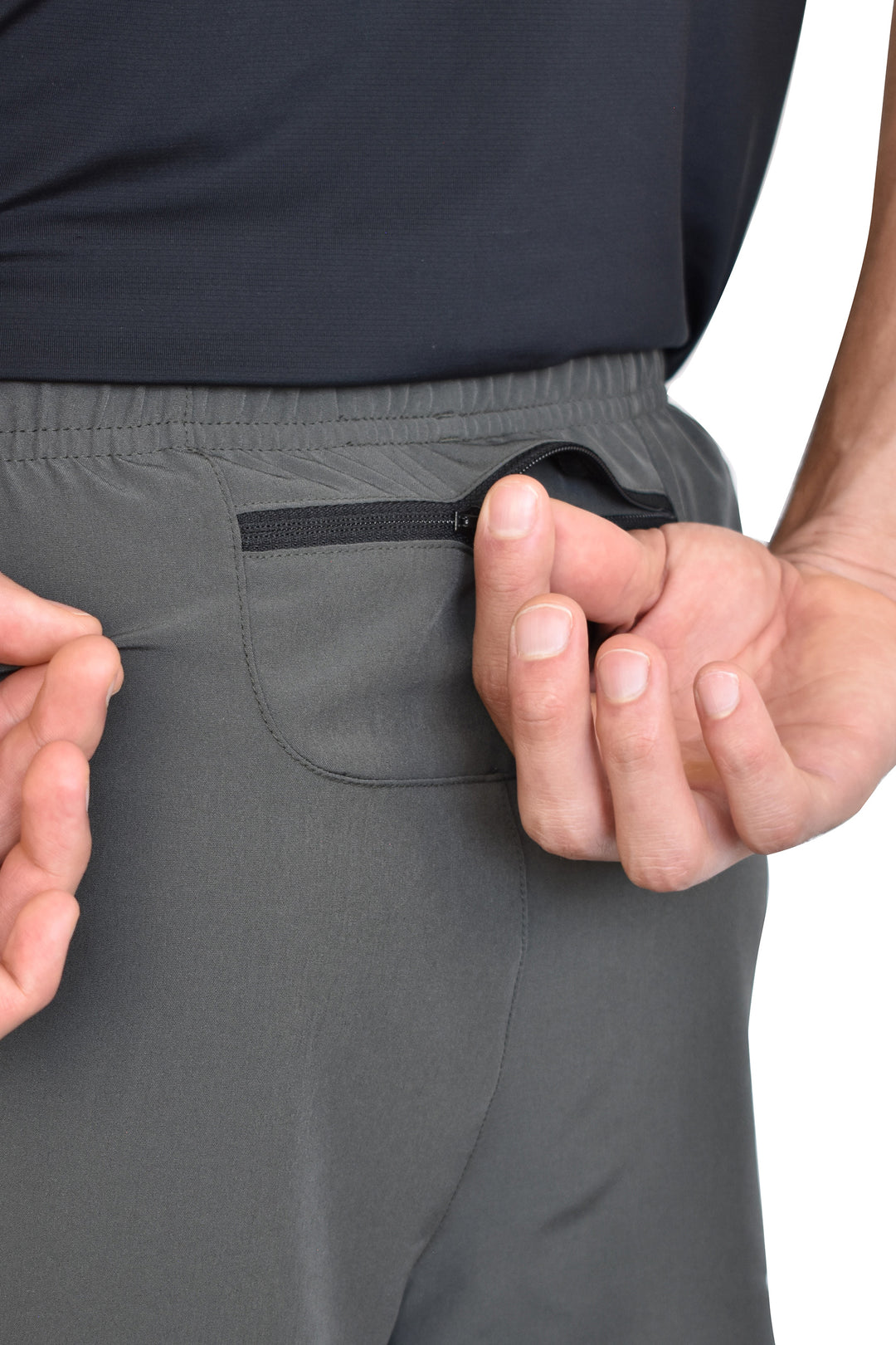 Motion Shorts Hombre - Gris